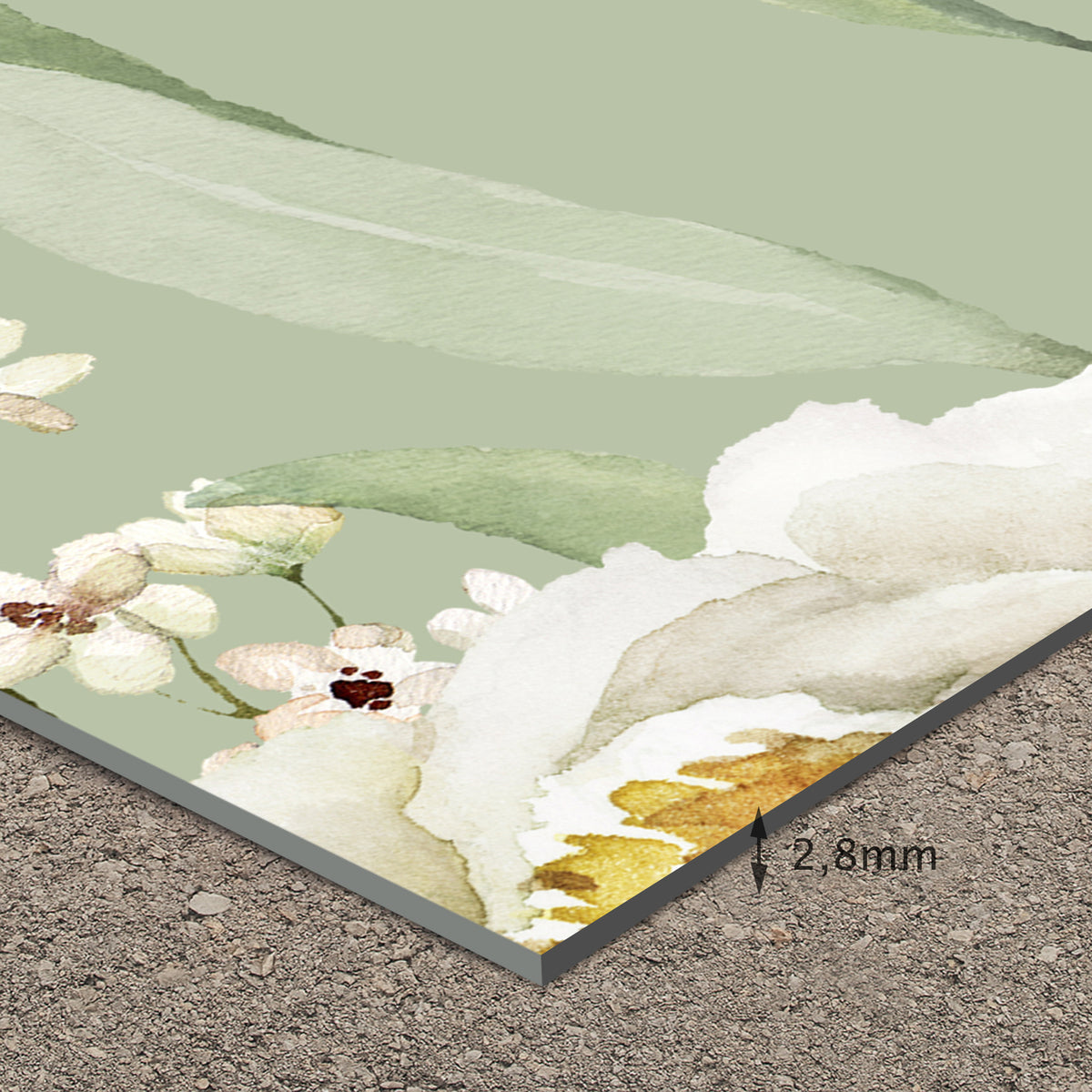 Tapis en vinyle pour intérieur / extérieur - Jardín secret