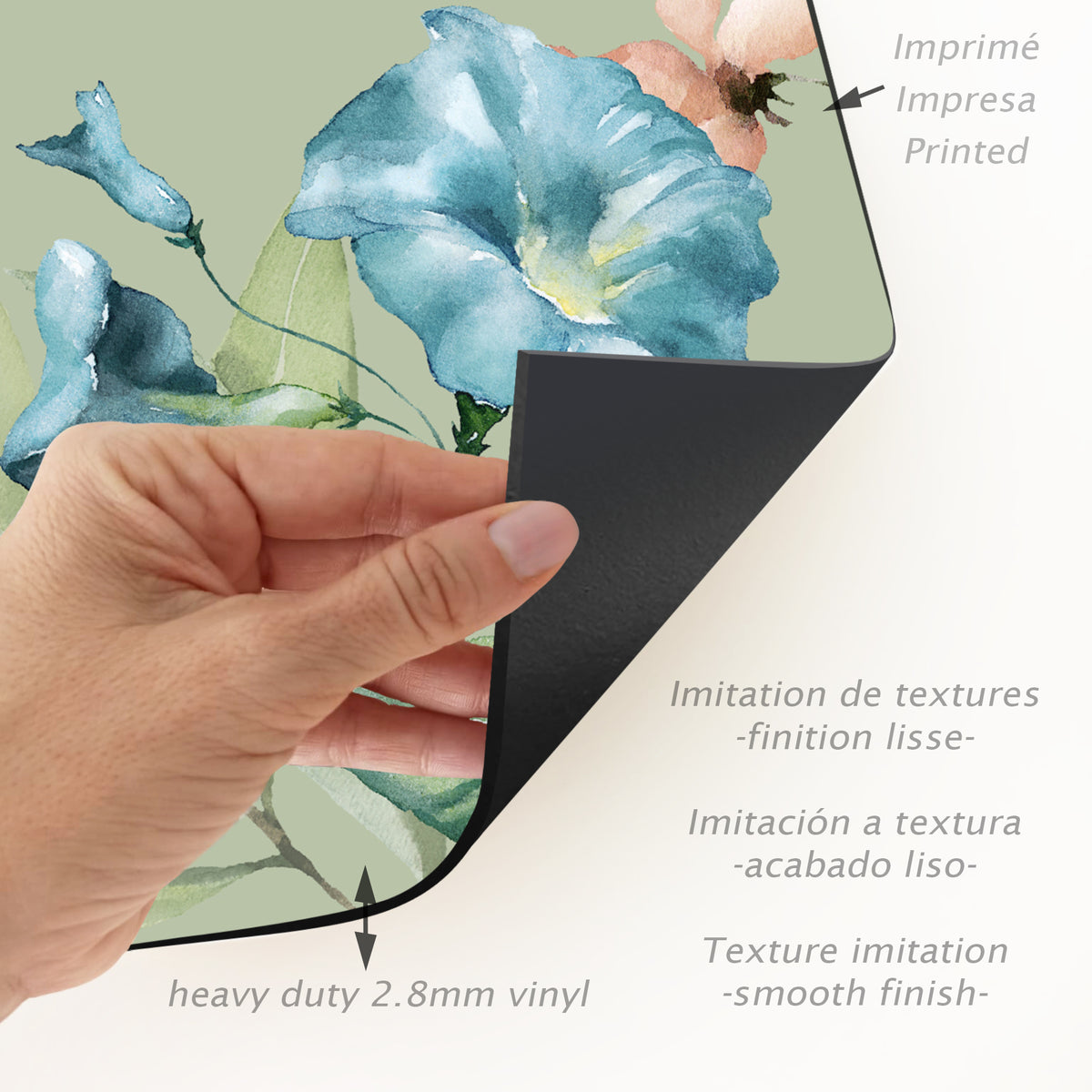 Tapis en vinyle pour intérieur / extérieur - Jardín secret