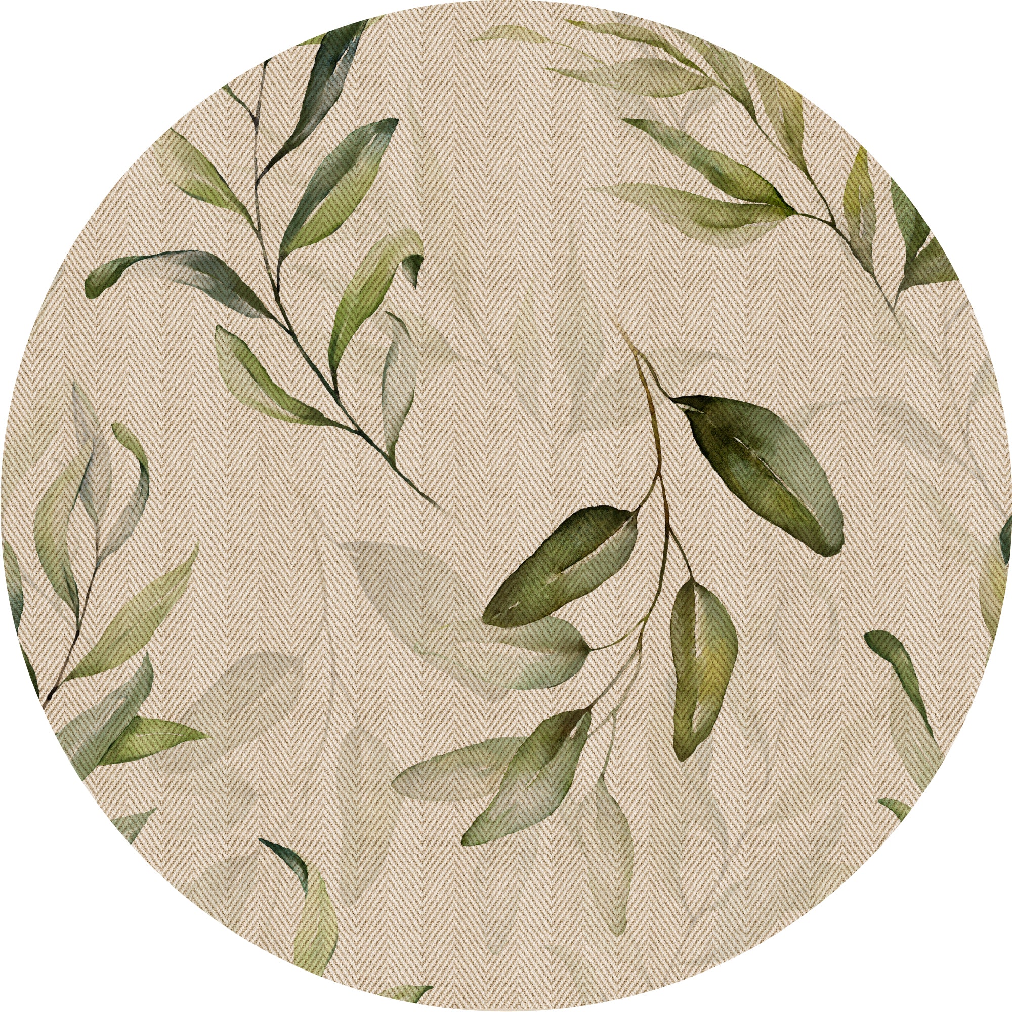Tapis en vinyle pour intérieur / extérieur - Jardín français