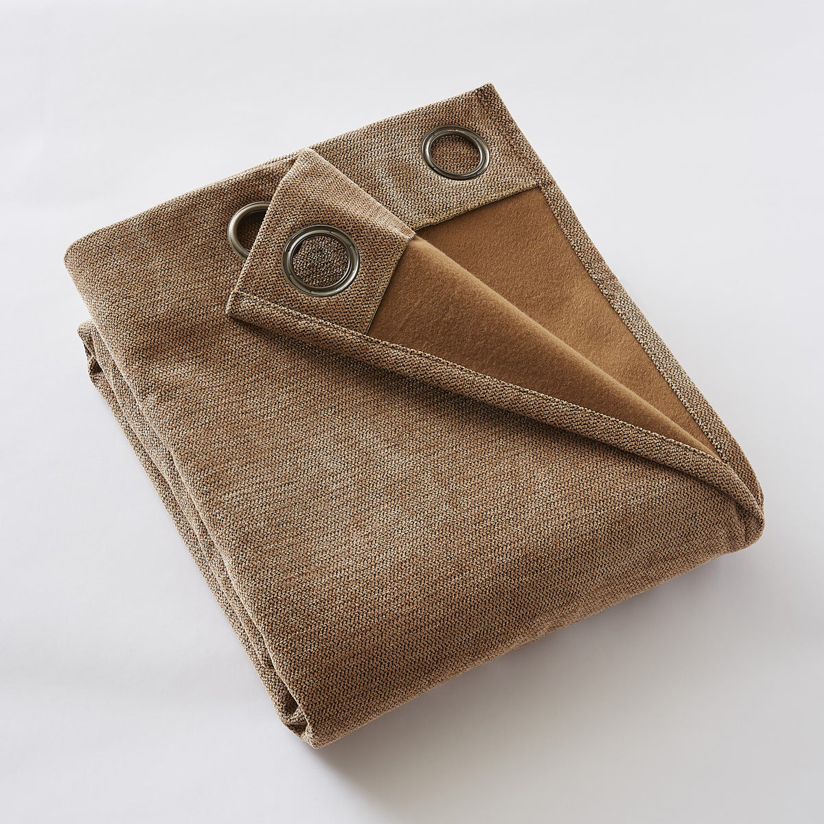 Rideau 140 x 180 cm Occultant + polaire BJORN Camel