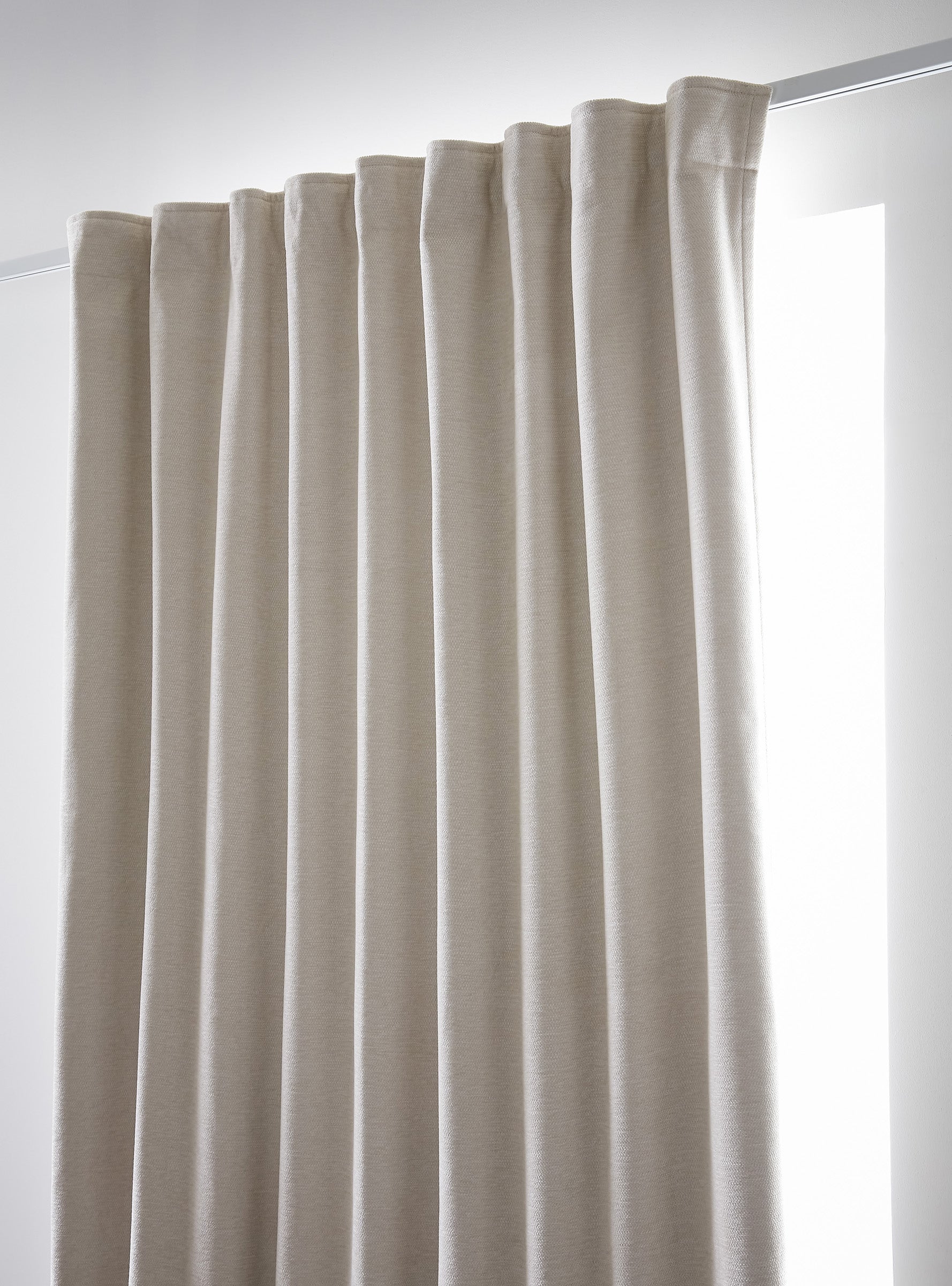 Rideau galon fronceur 140 x 260 cm Occultant + polaire BJORN Pampa