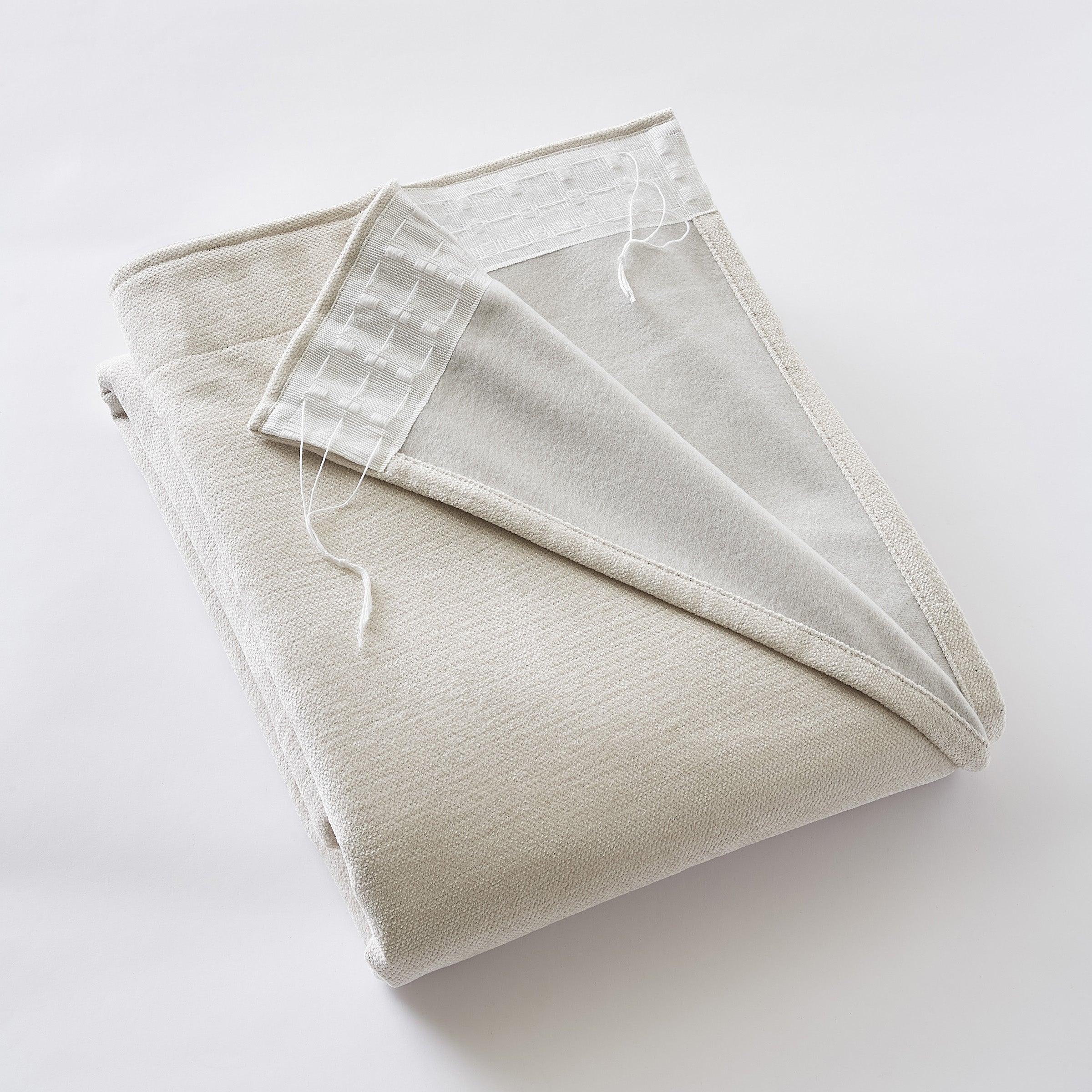 Rideau galon fronceur 140 x 260 cm Occultant + polaire BJORN Pampa
