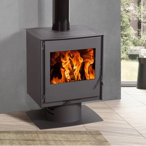 Poêle à bois Toscane - 11 kW - 320 m3 - A+