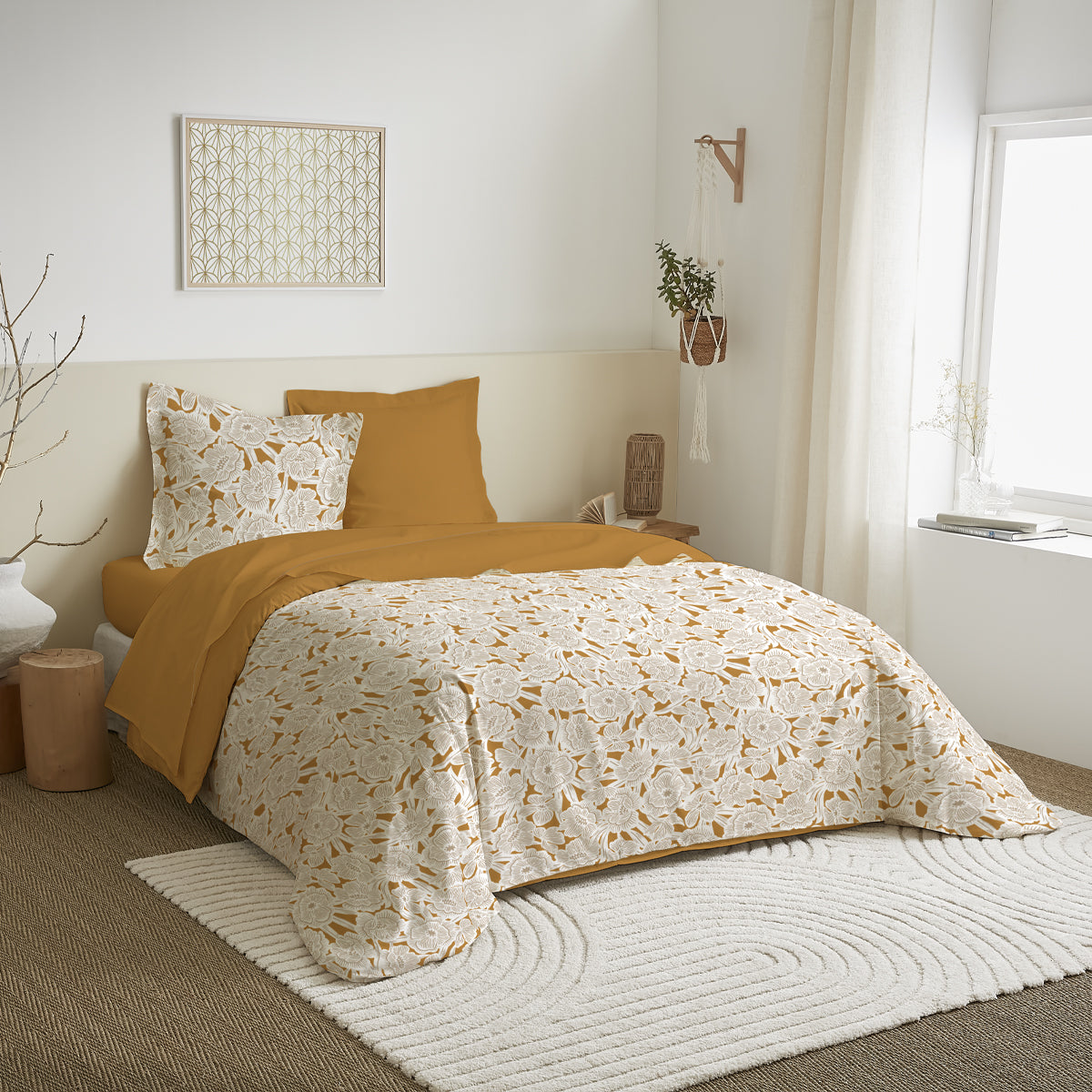 Parure de couette réversible pour lit 240 x 220 cm 13 modèles au choix