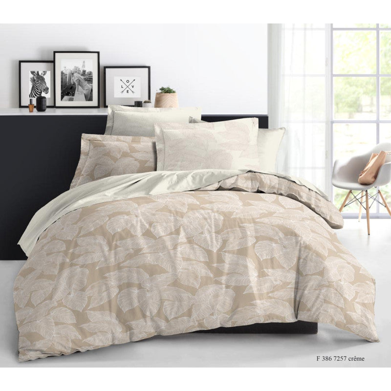 Parure de draps 4 pièces pour lit 140 x 190 cm 8 modèles au choix