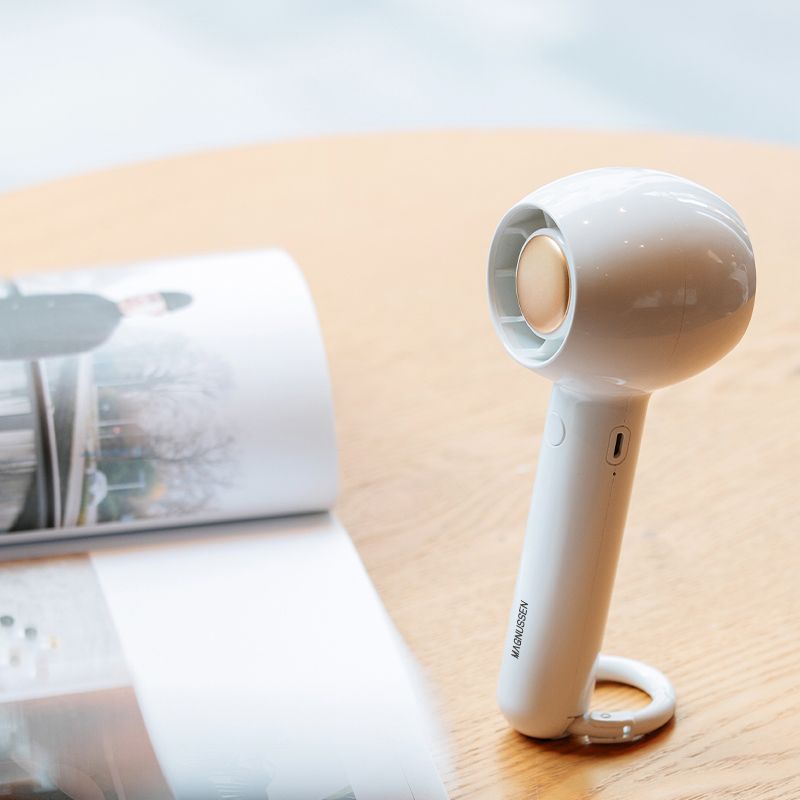 Ventilateur turbo nomade blanc