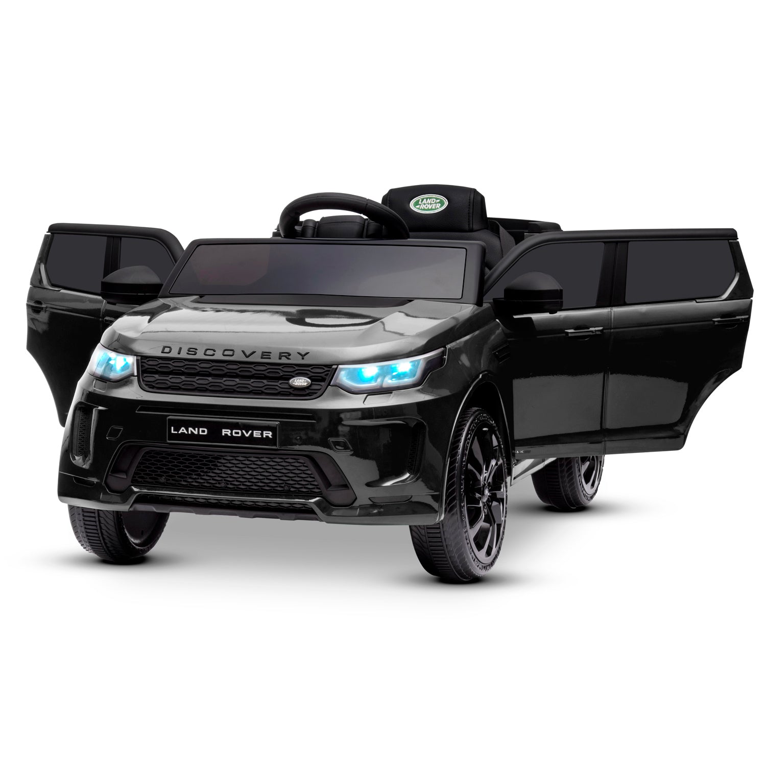 Voiture SUV électrique Land Rover Discovery Noir - 36m+
