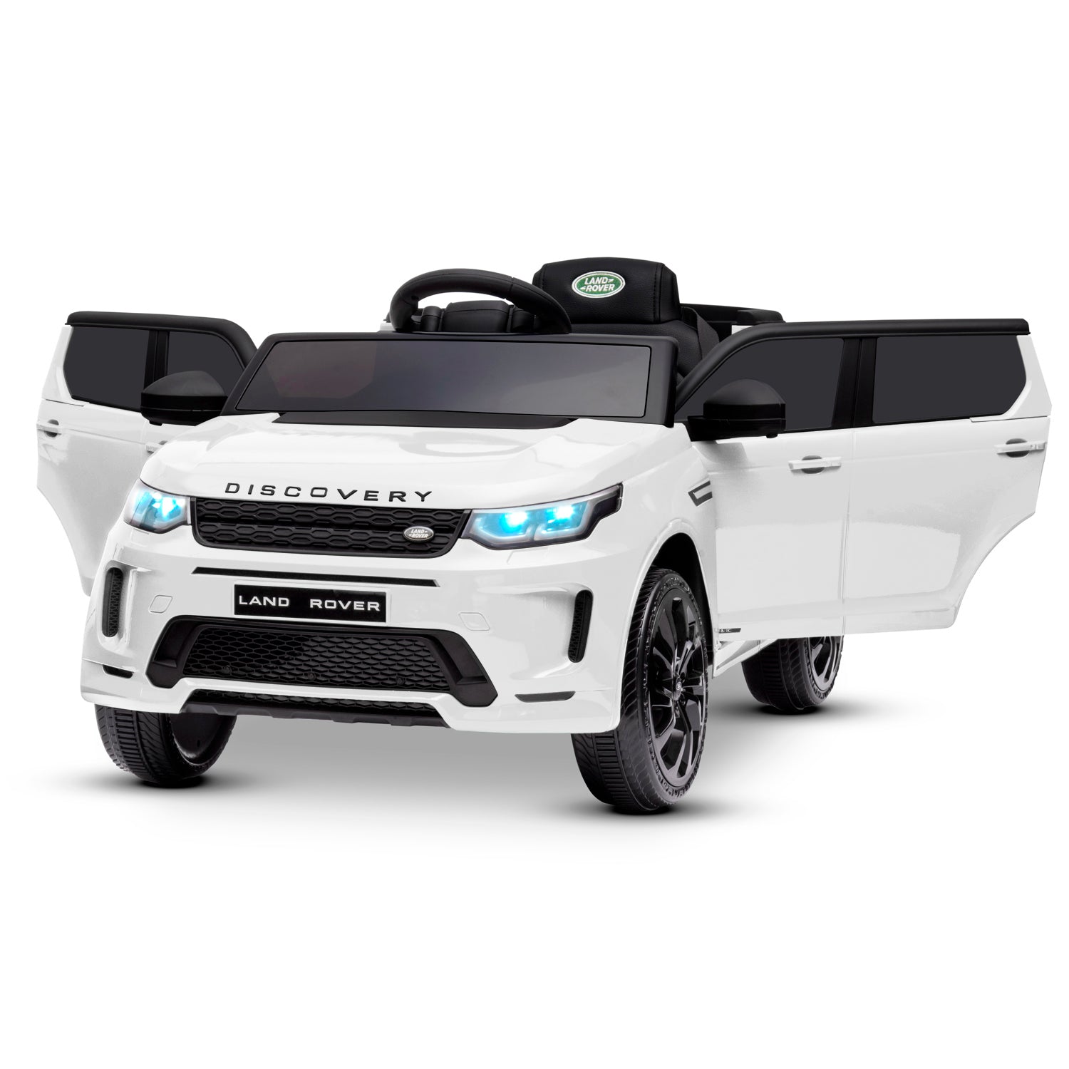 Voiture SUV électrique Land Rover Discovery Blanc - 36m+