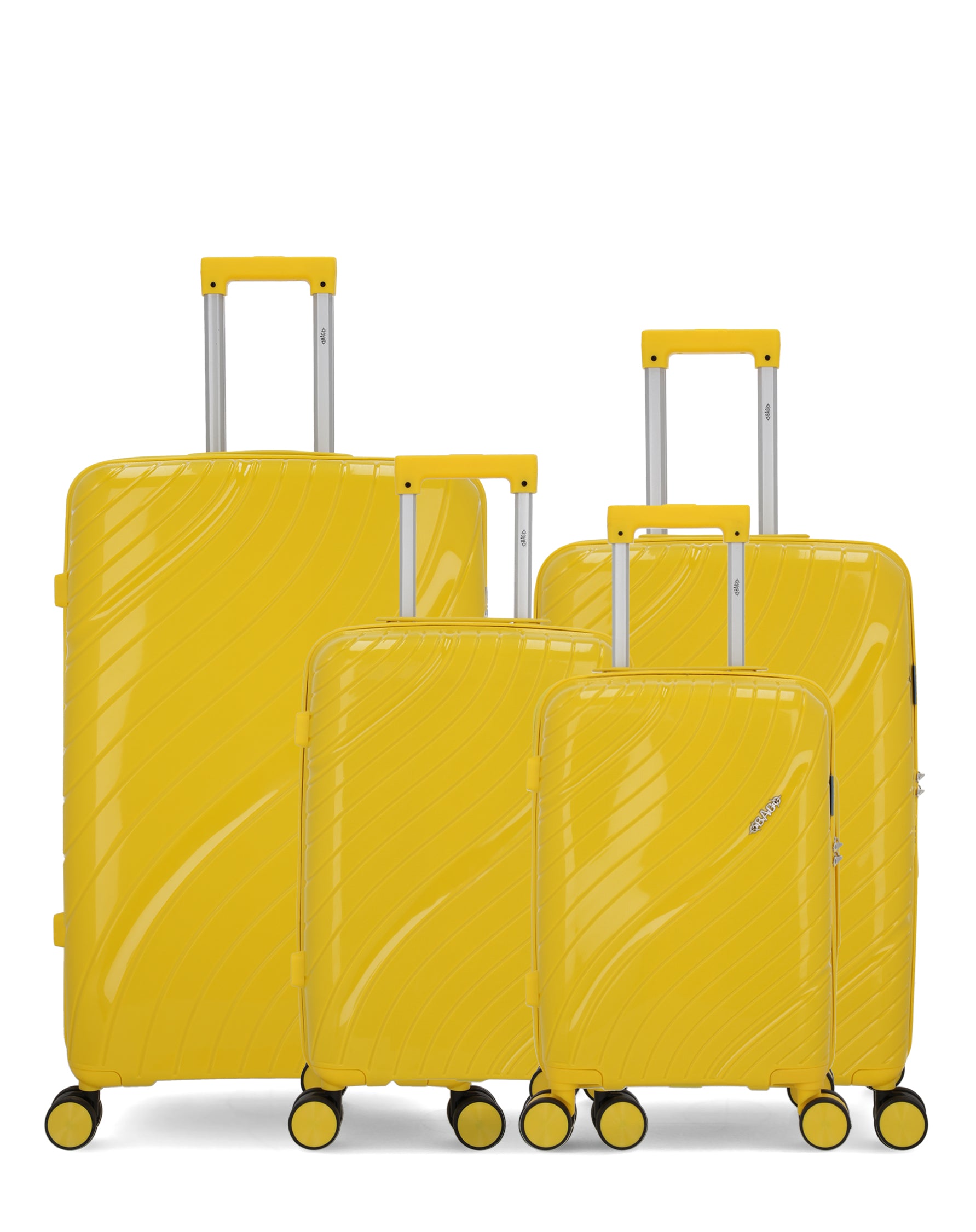Lot de 4 - Grande valise, week-end, cabine et petite valise cabine Lyra