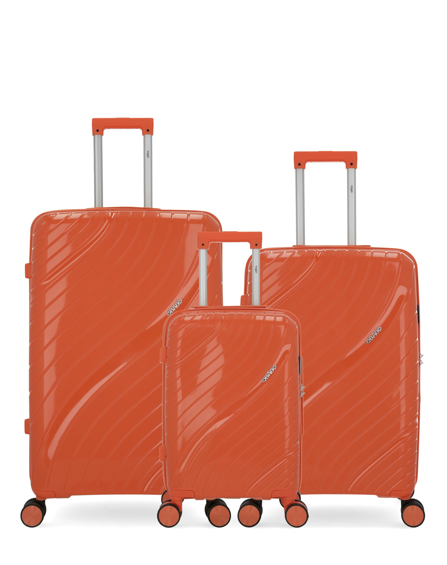 Lot de 3 - Grande valise, week-end et petite valise cabine Lyra