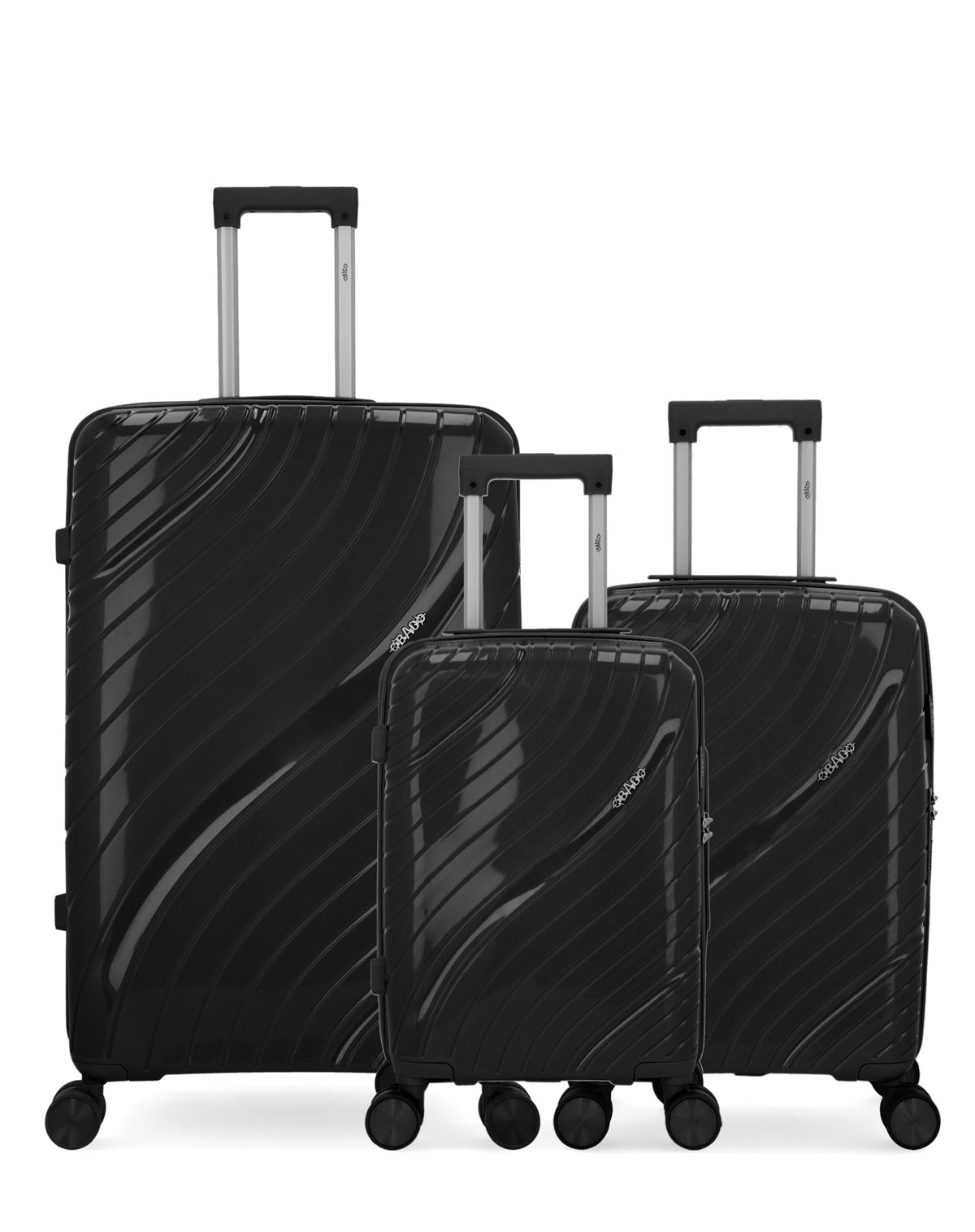Lot de 3 - Grande valise, cabine et petite valise cabine Lyra