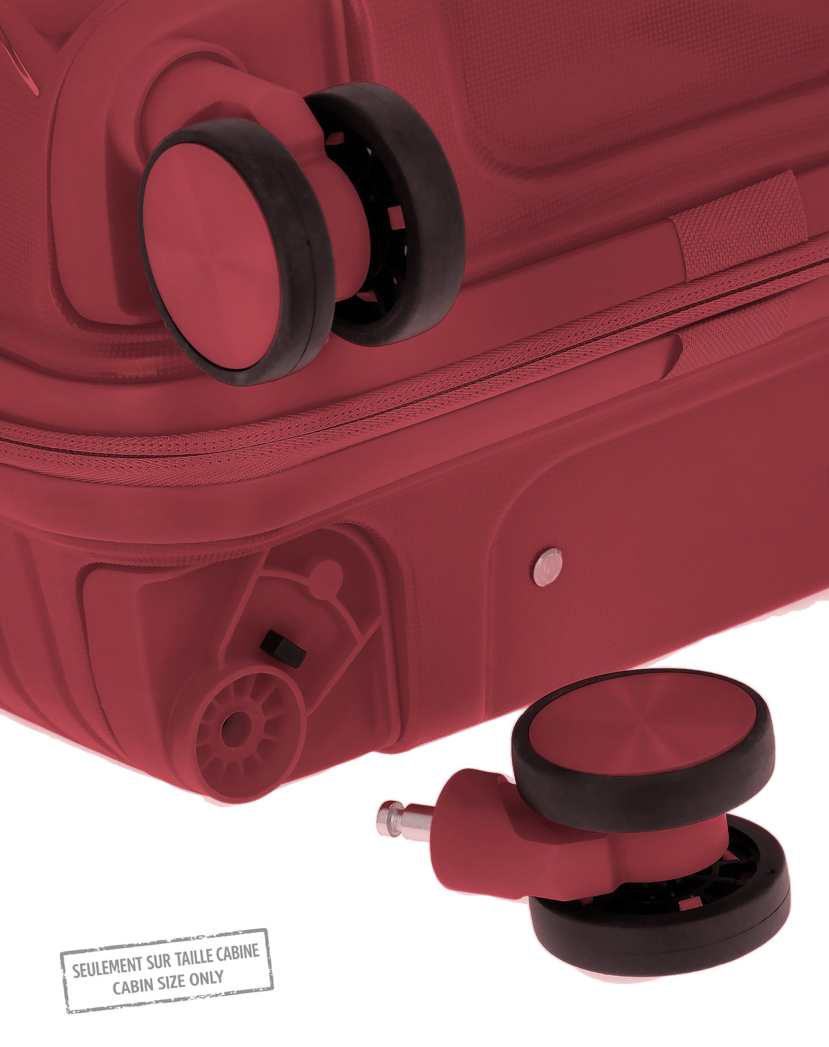 Lot de 2 - Grande valise et cabine Eridan