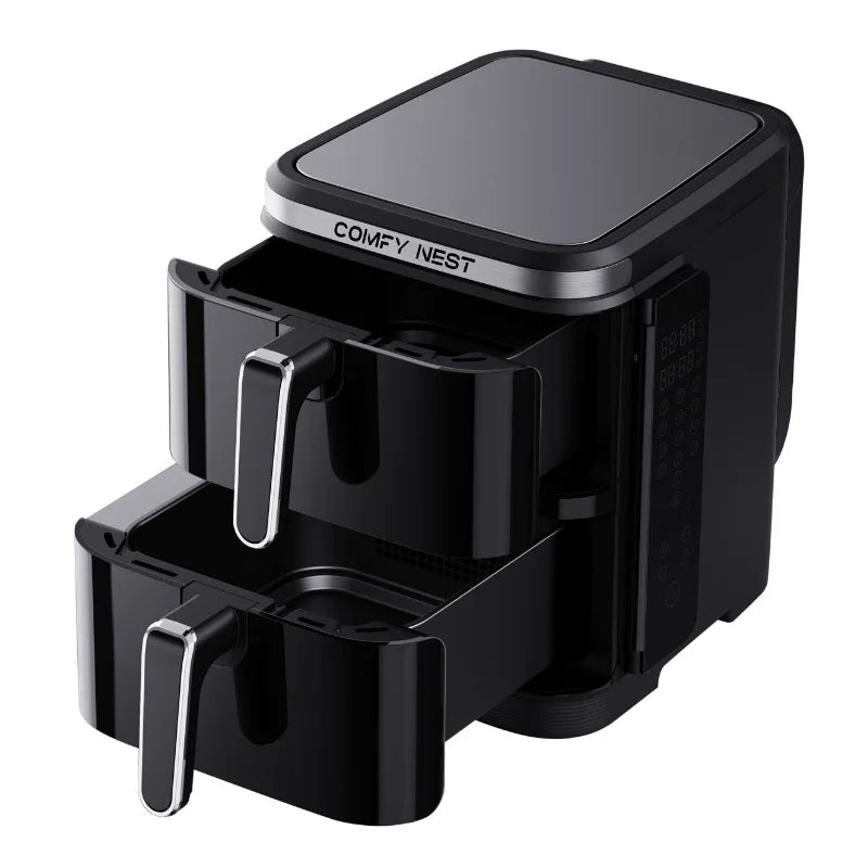 Friteuse à air chaud Air fryer double panier verticale  11L 2800W