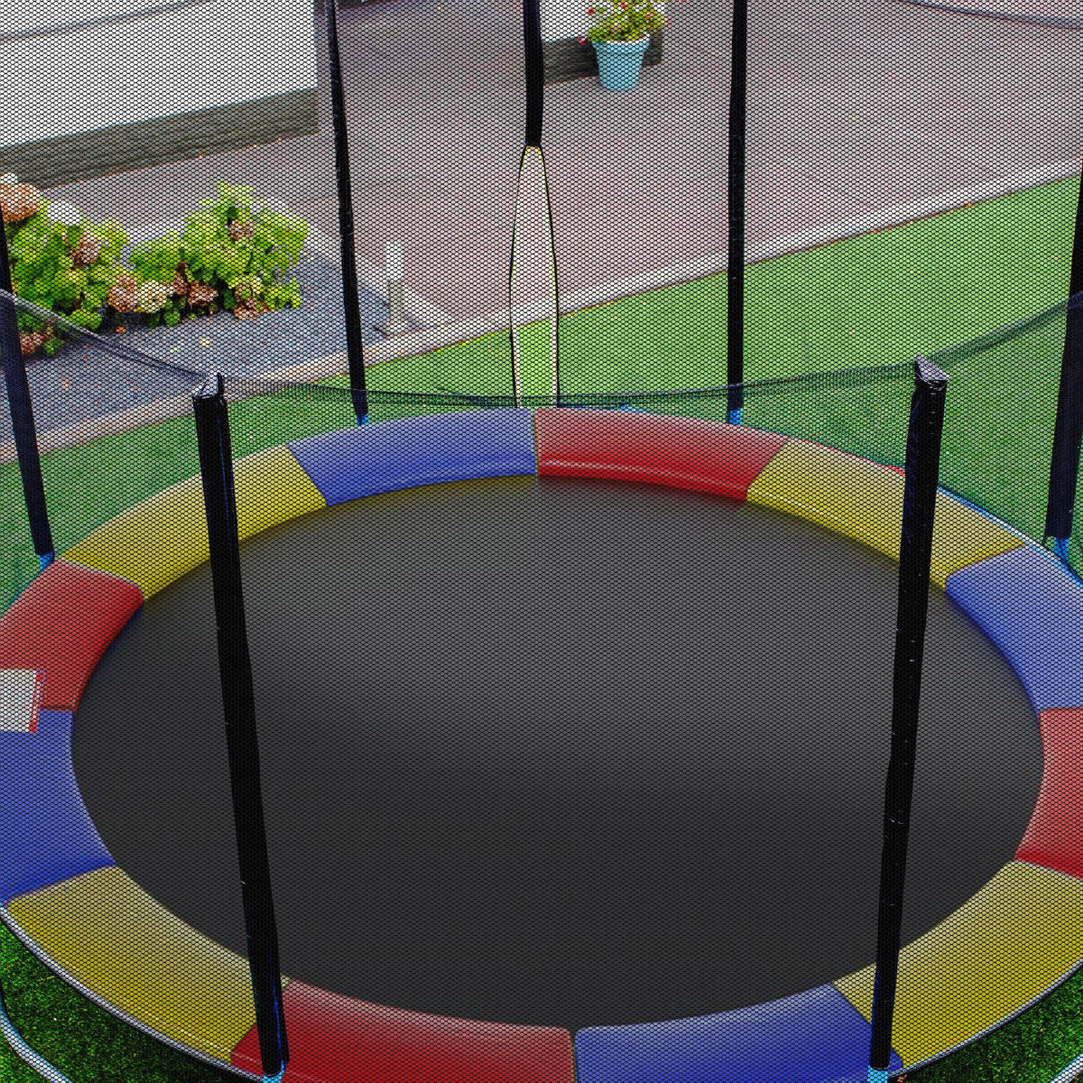 Coussin de protection trampoline 14FT-427cm - Multicolore