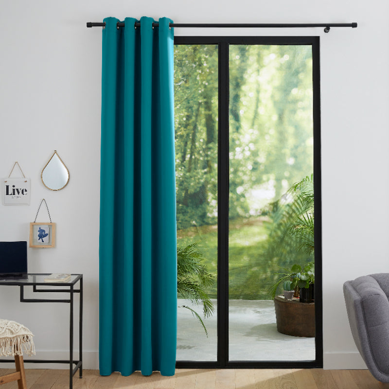Rideau Occultant 140 x 260 cm Paon