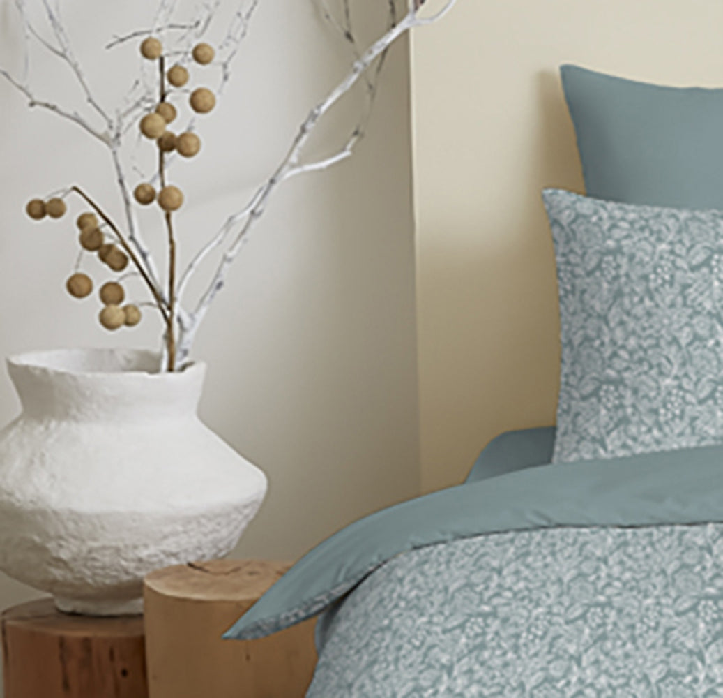 Pack 4 Pièces Housse de couette Imprimé 140 x 200 cm - Drap housse 90 x 190 cm - 100% Coton 57 Fils