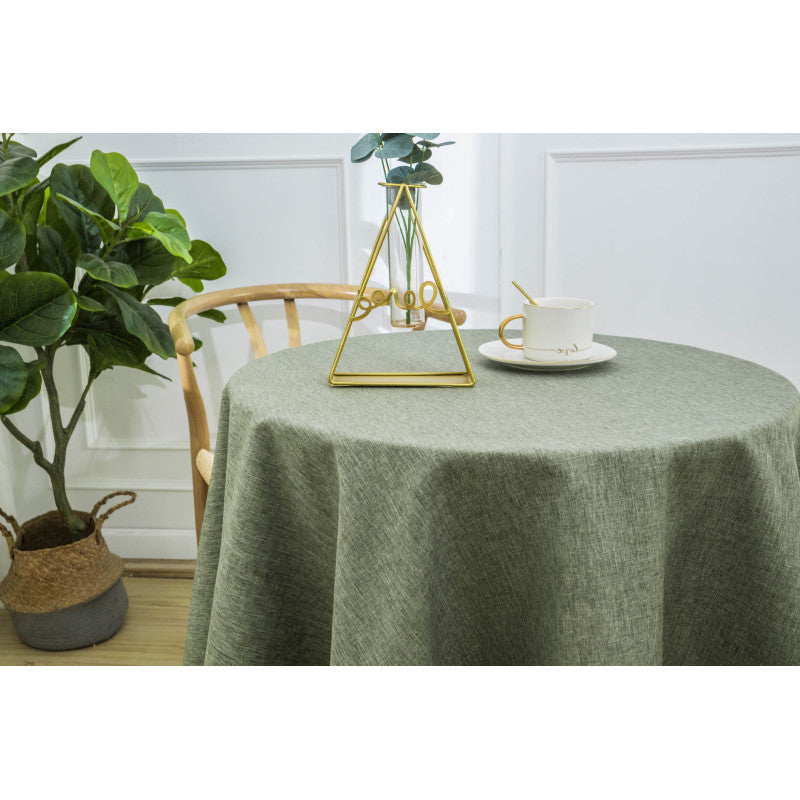 Nappe anti tache ronde 160 cm ( plusieurs couleurs)