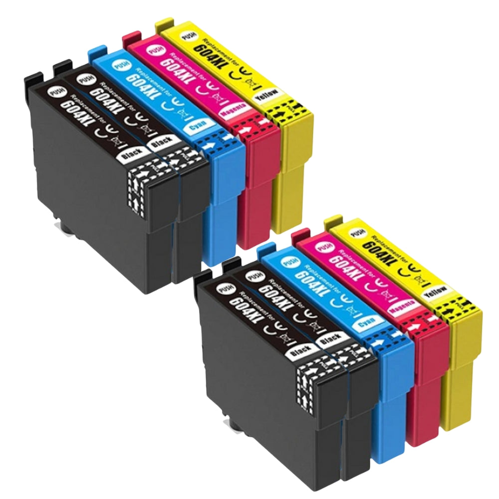 Pack de  Cartouches 604 XL Compatibles pour Imprimante EPSON 604 XL