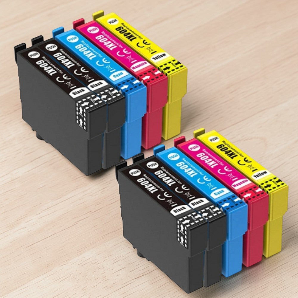 Pack de  Cartouches 604 XL Compatibles pour Imprimante EPSON 604 XL