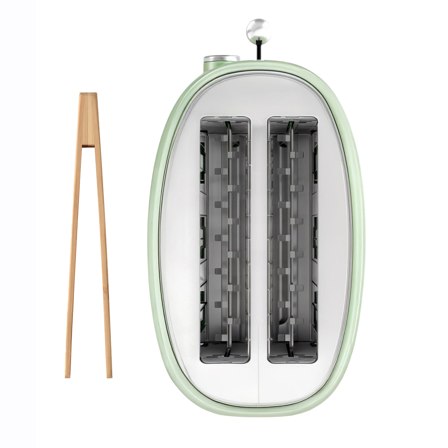 Grille pain vintage vert 2 tranches