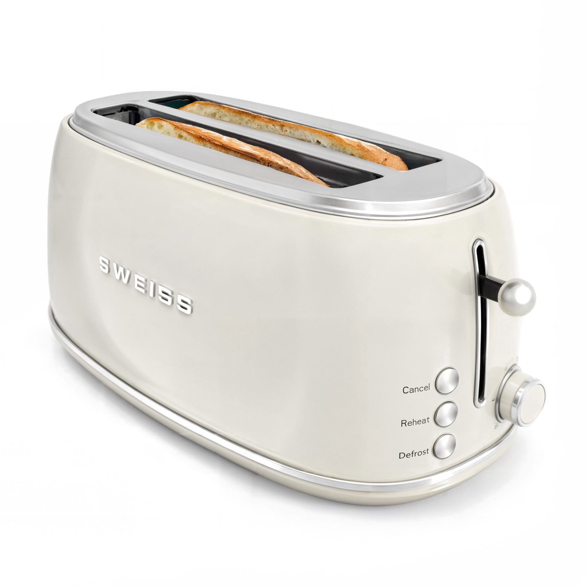 Grille pain baguette vintage Beige