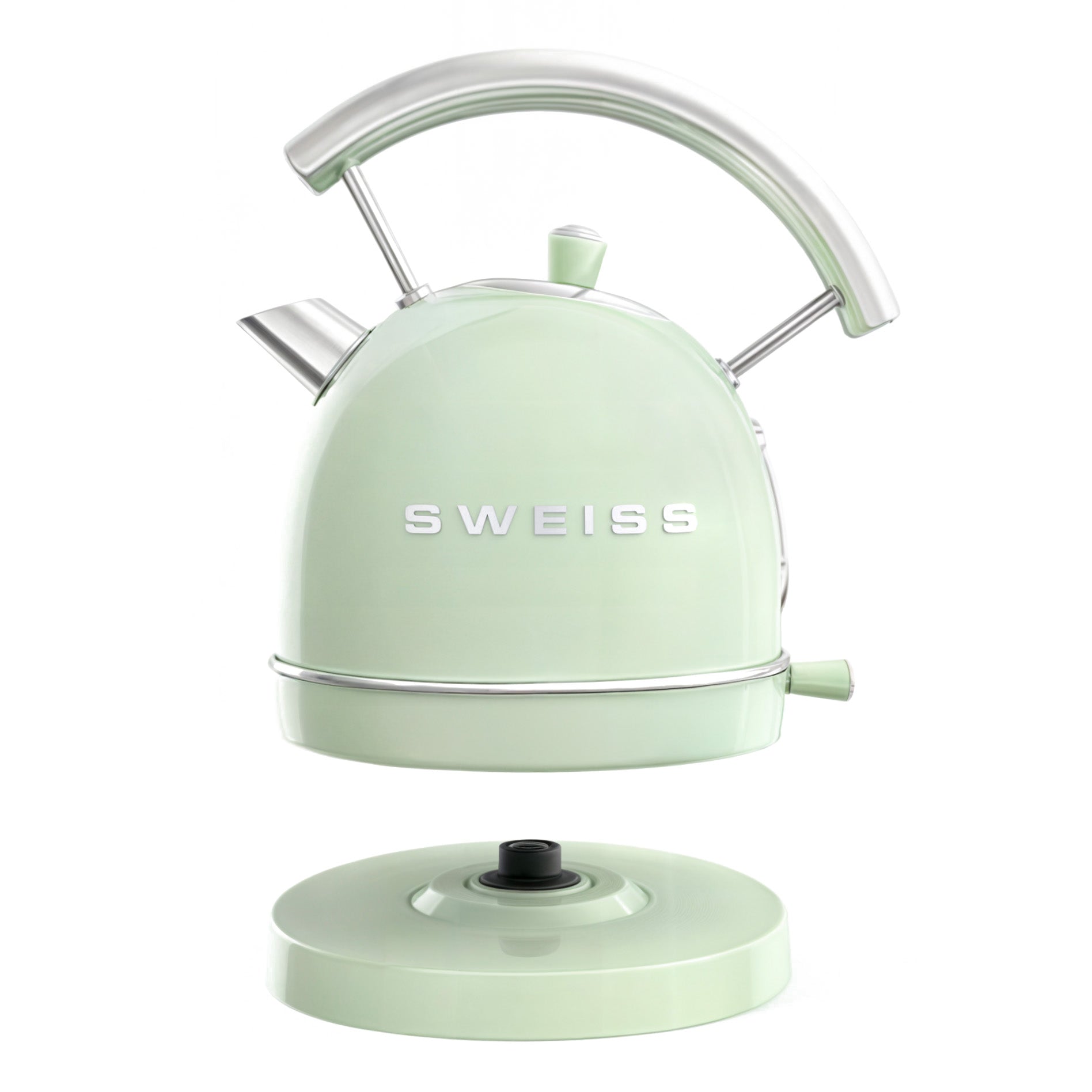 Bouilloire vintage vert