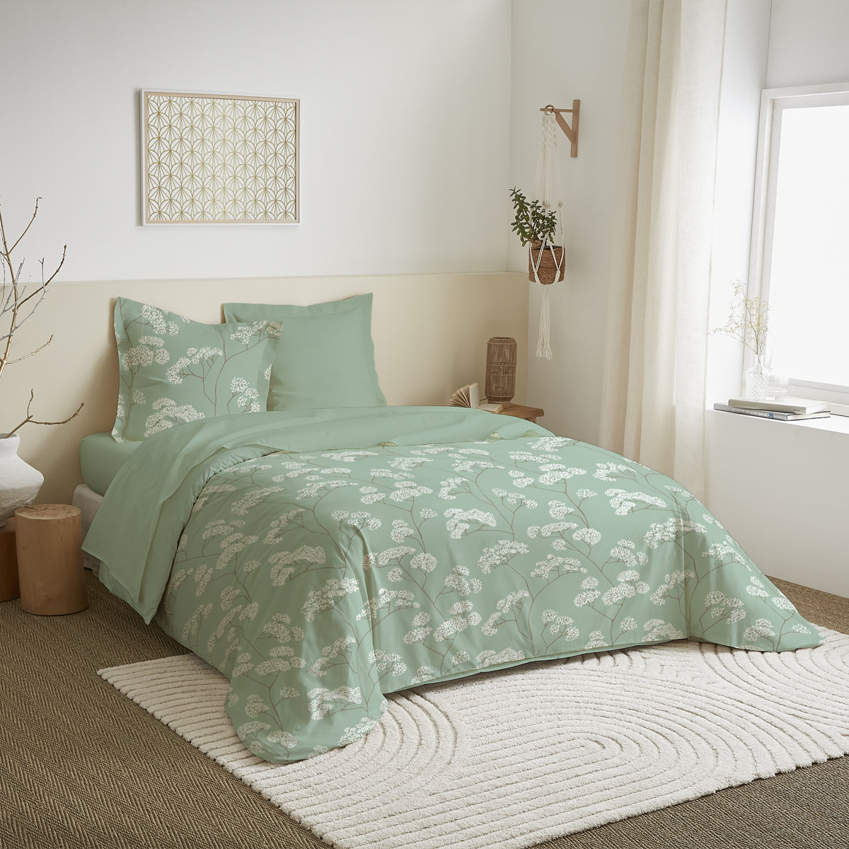 Parure de couette réversible pour lit 240 x 220 cm 13 modèles au choix