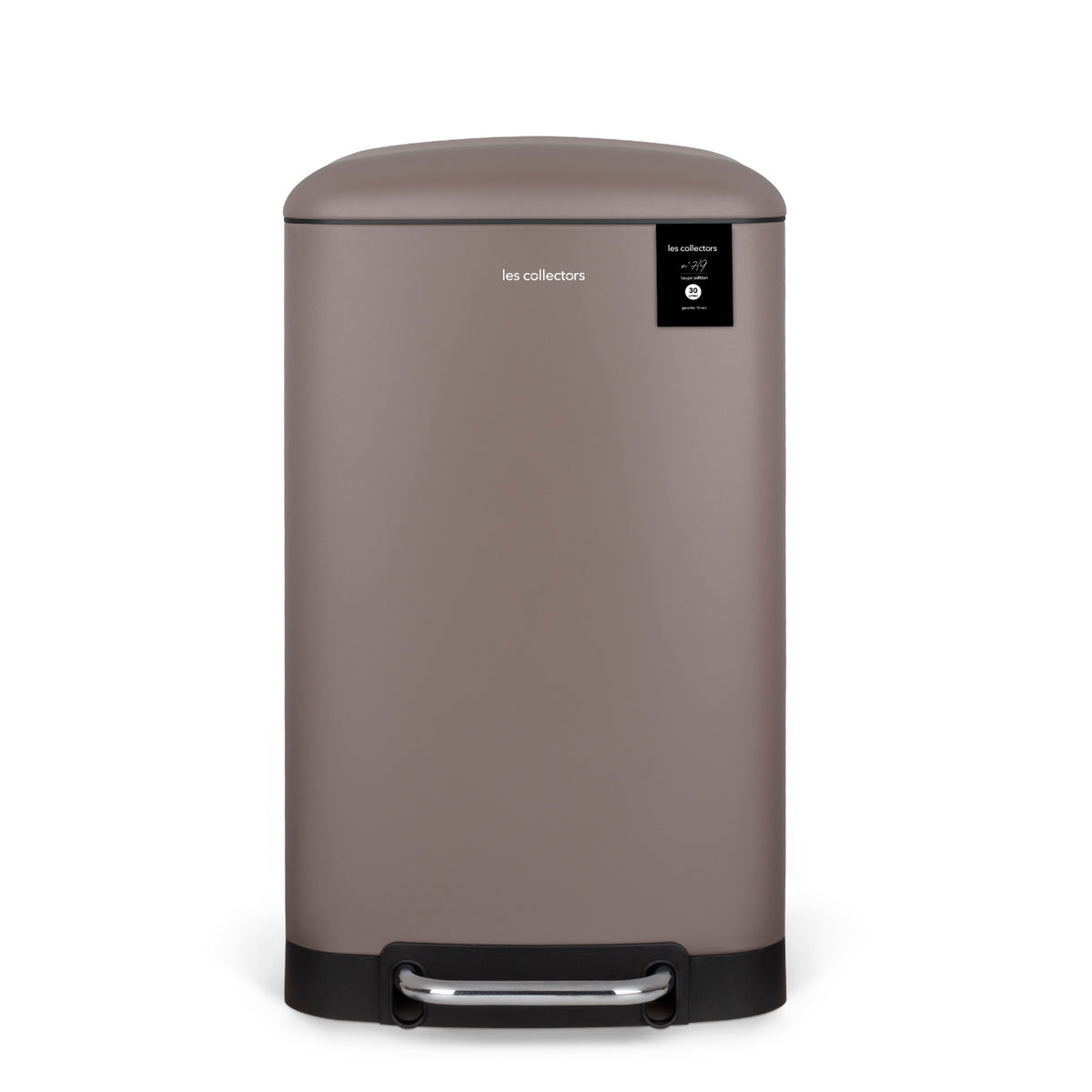 Poubelle à pédale 30L - taupe