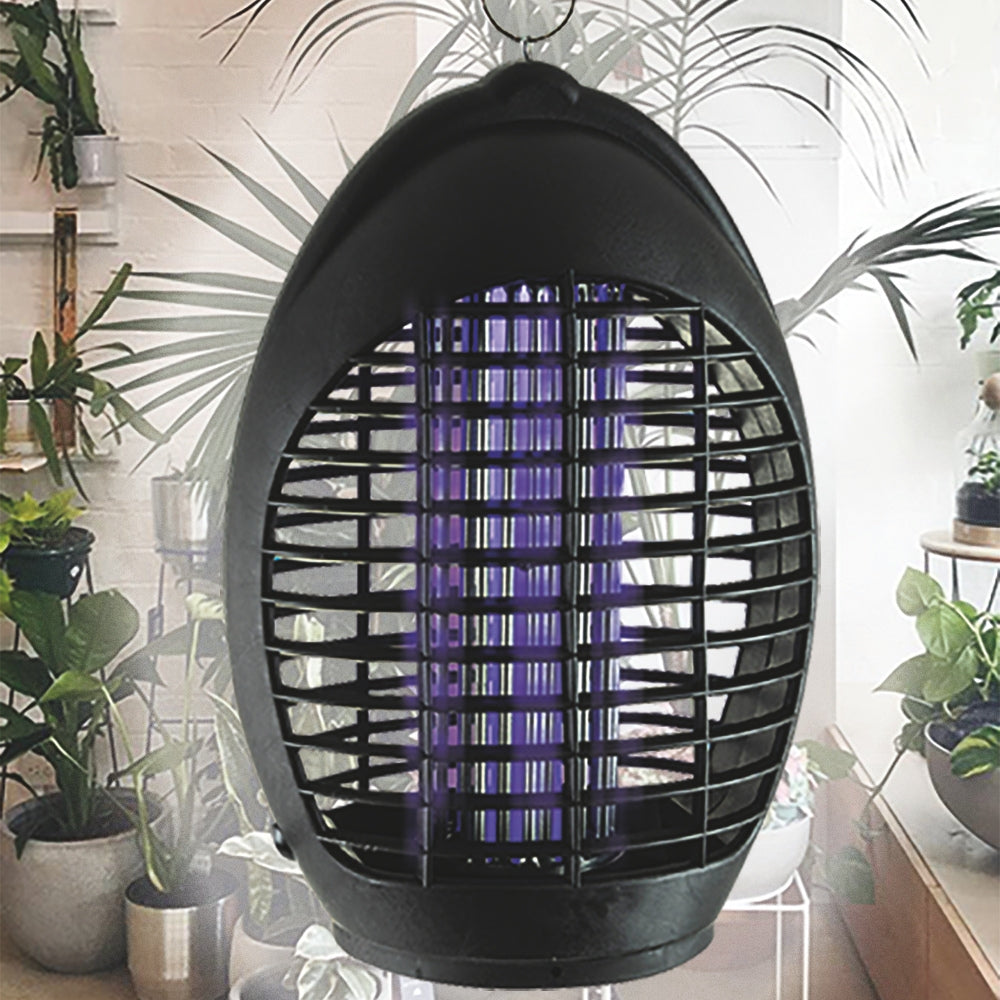 Lampe anti-moustiques 4 LED UV  électrique et silencieuse pour intérieur avec portée de 40 m²