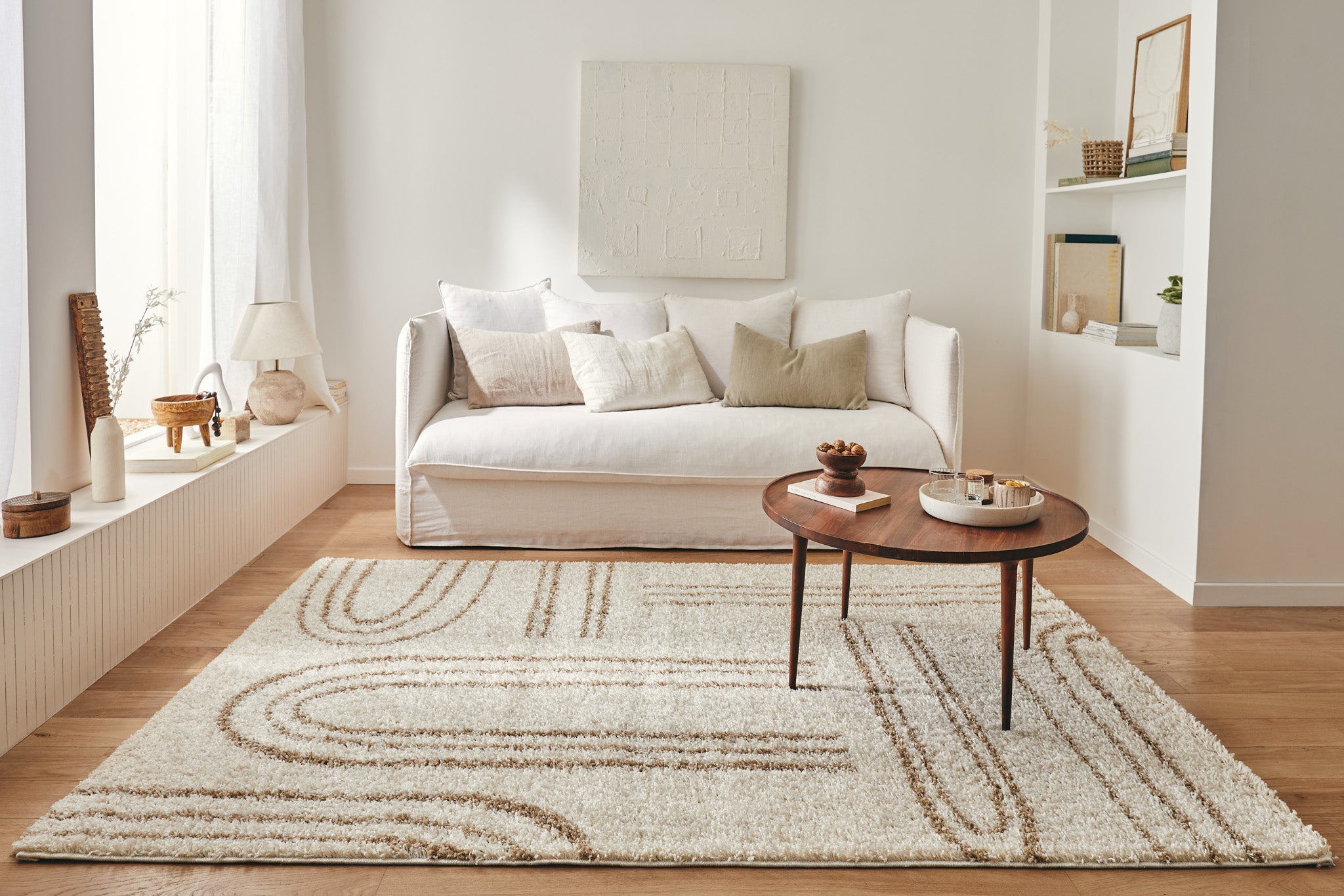 Tapis beige - Olympe