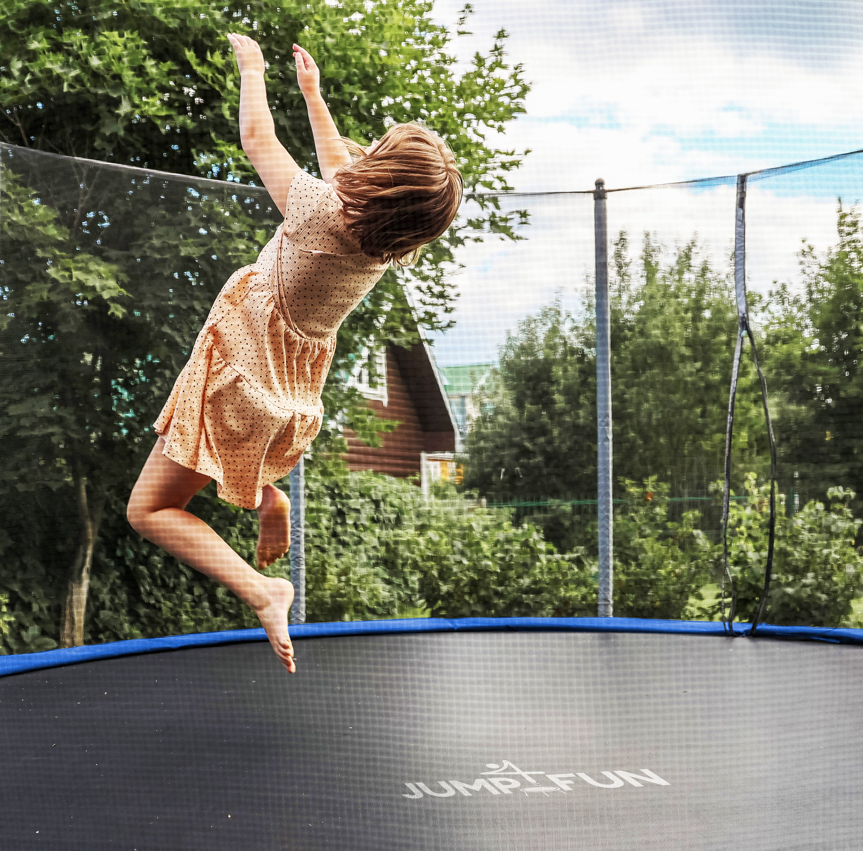 Trampoline Classique 10FT-305cm Bleu