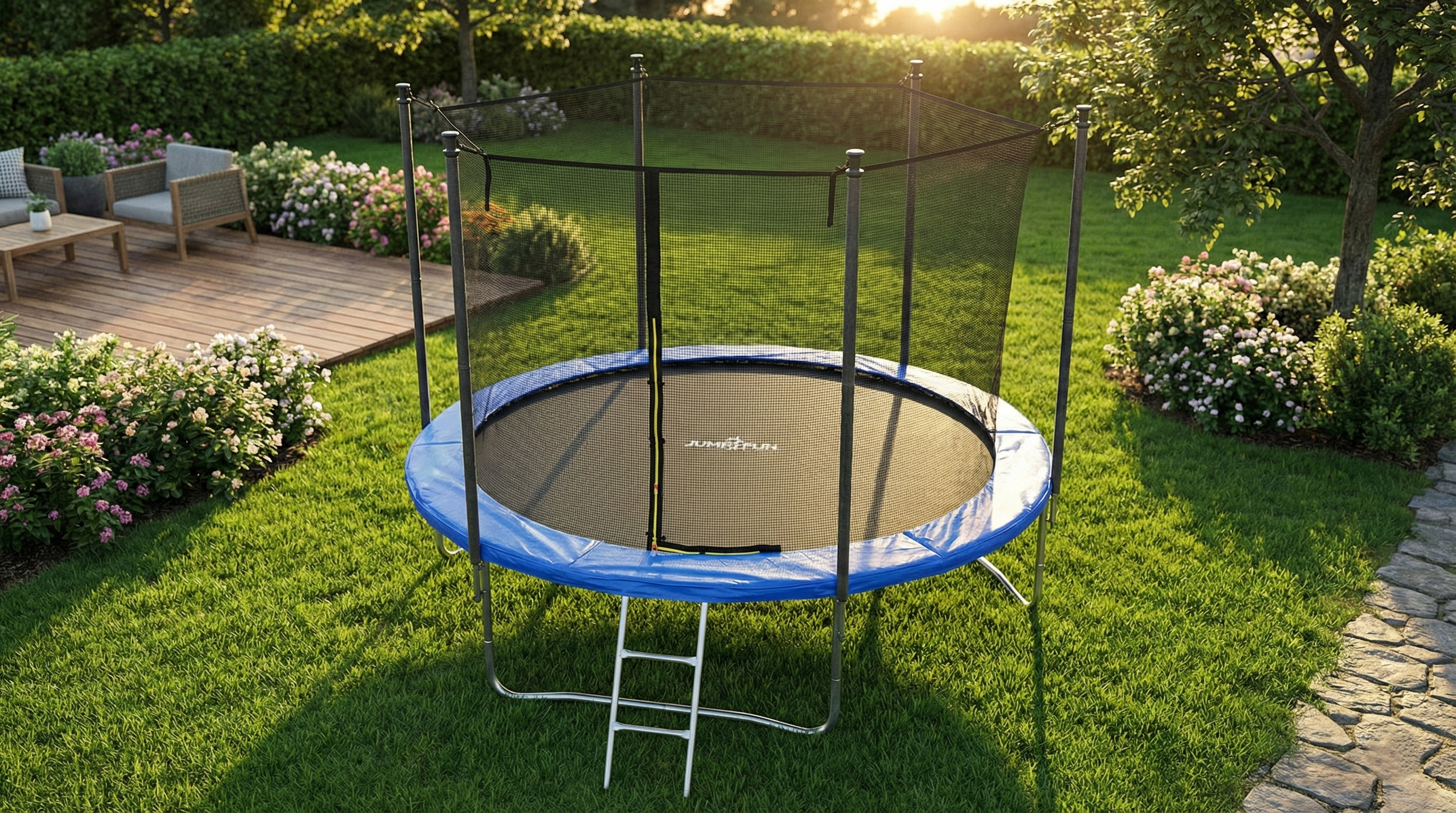 Trampoline Jump4Fun 10FT - 305cm - Bleu
