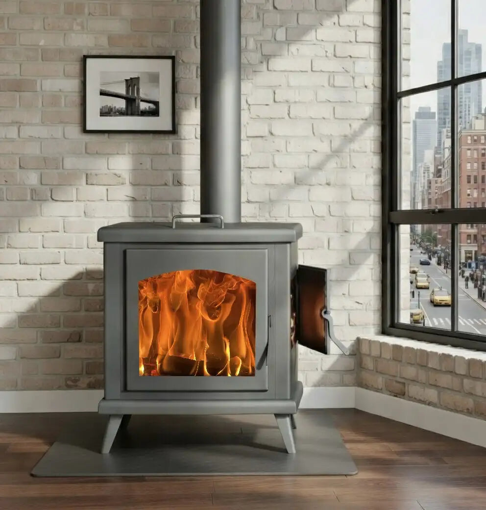 Poêle à bois C3 Titanium Plus - 11 kW - 320 m3 - A+