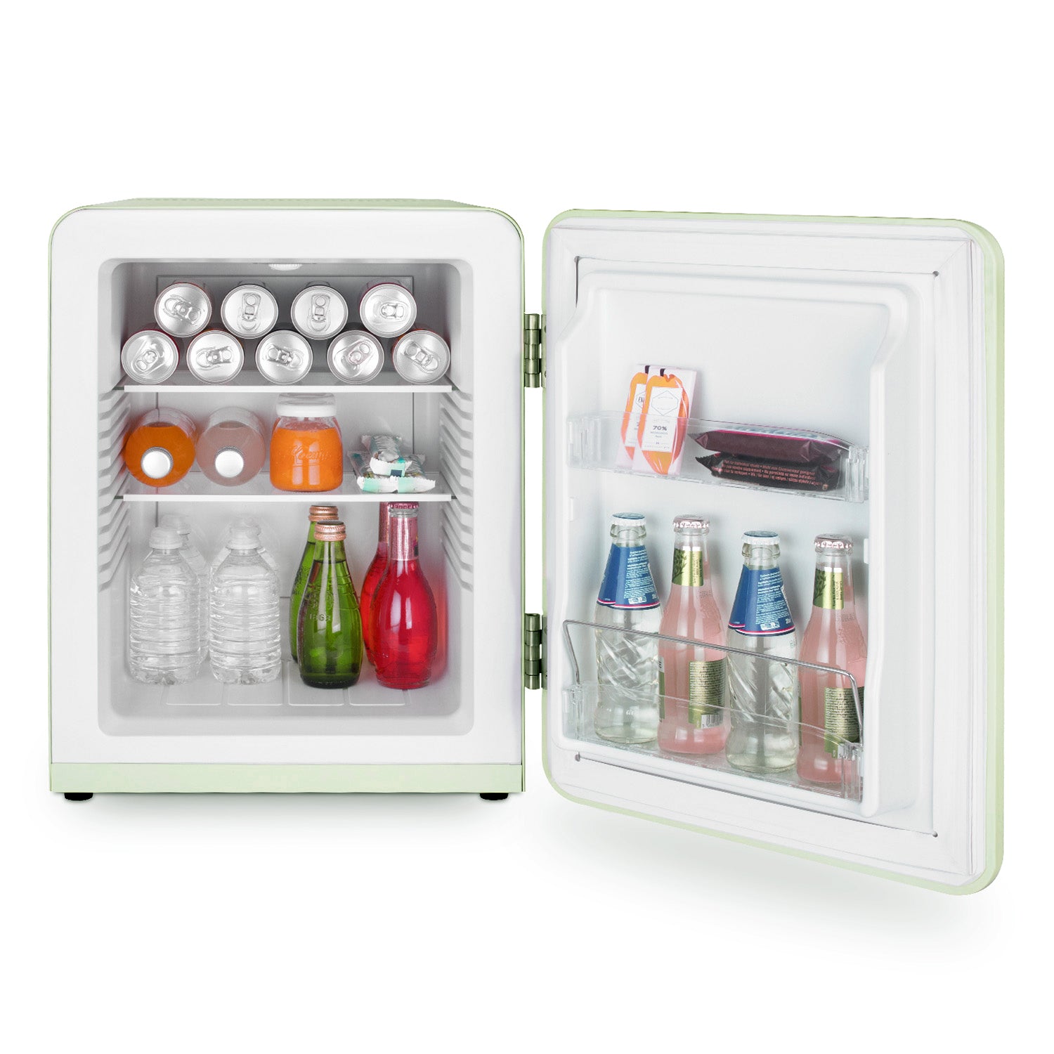 Mini frigo vintage vert