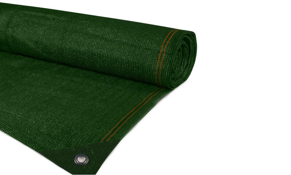 Brise vue occultant  1.5x10 m 300 gr/m² vert