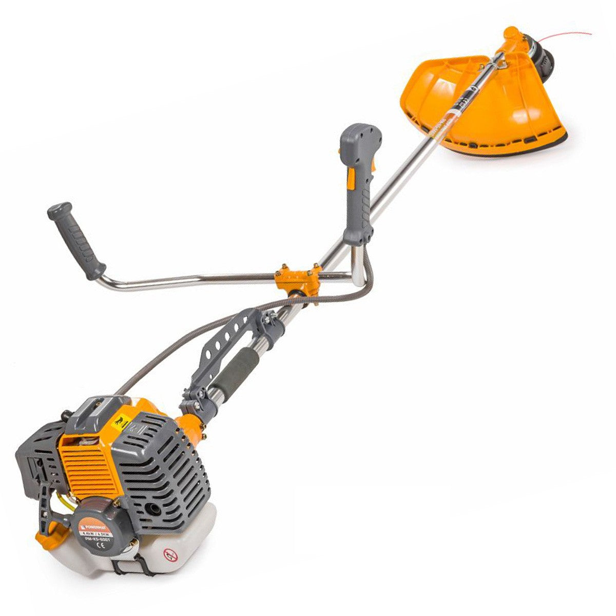 Débroussailleuse thermique avec moteur 2 temps 49 cm³ 6 CV effectif + kit d'accessoires