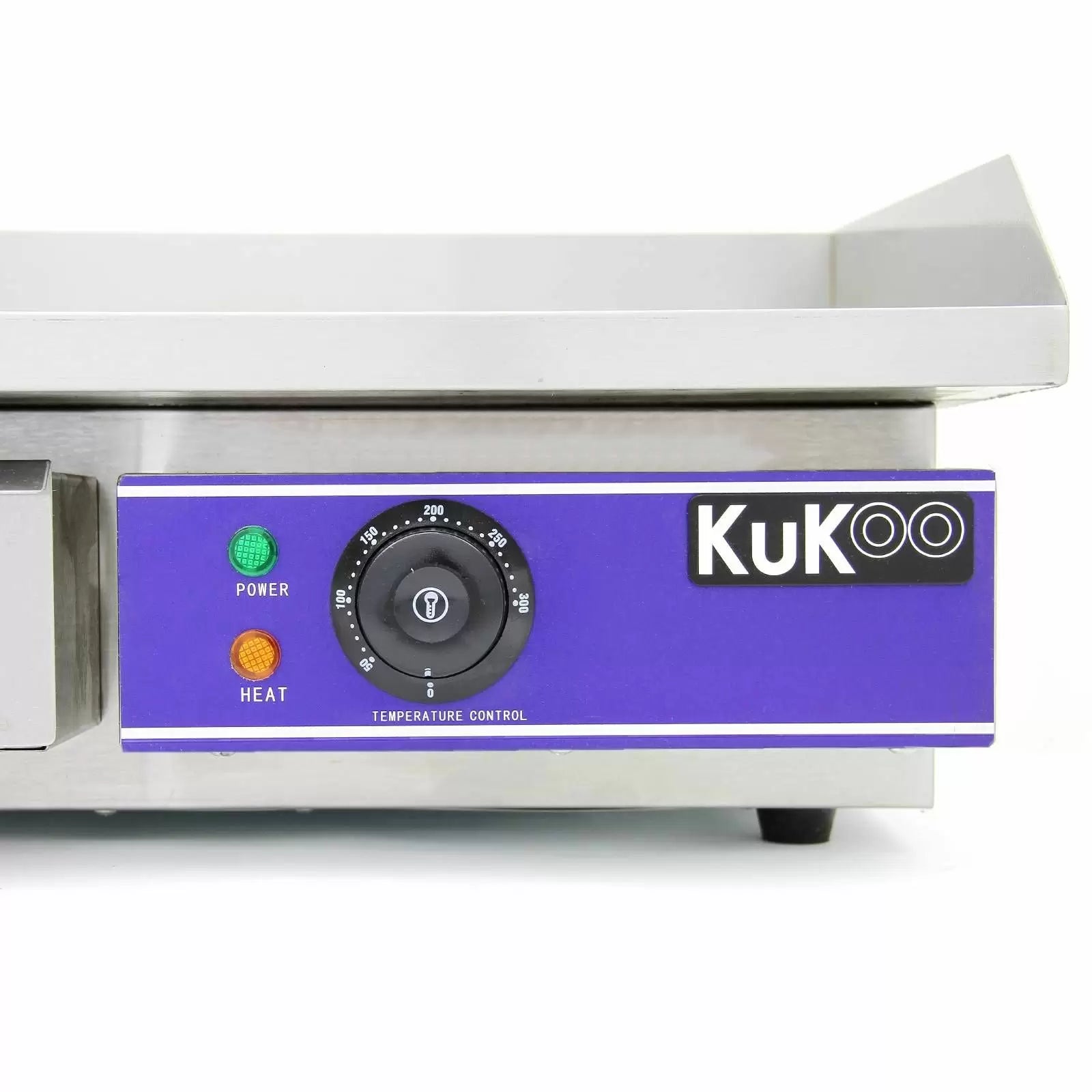 Kukoo plancha  acier inoxydable de 50 cm