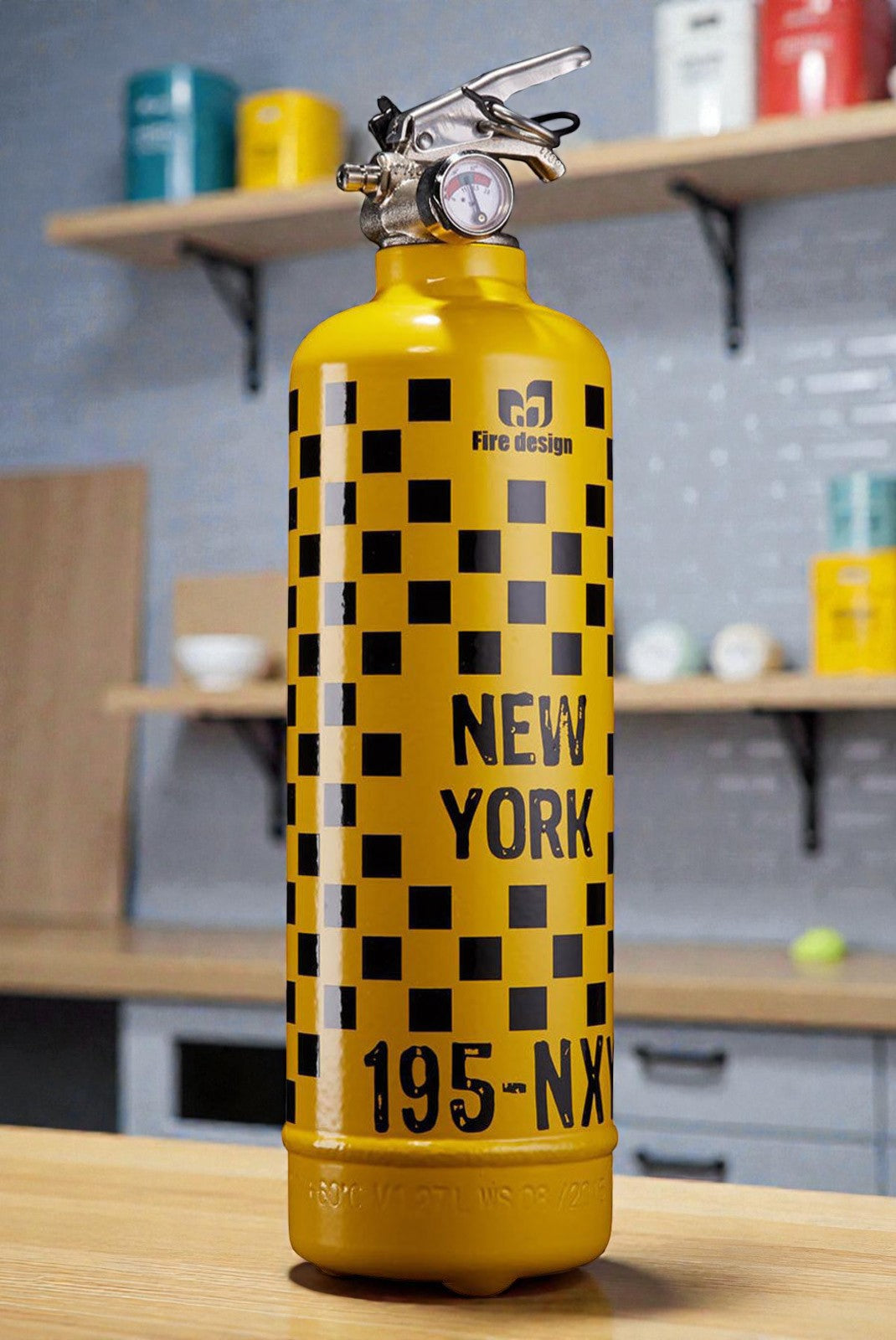 Extincteur   1kg RALLYE NY JAUNE