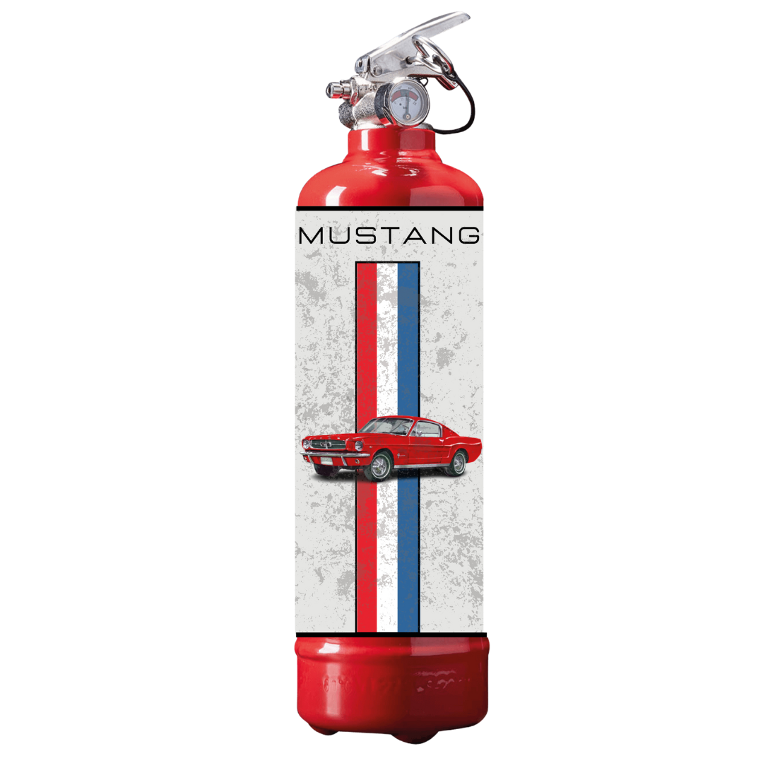 Extincteur  1kg MUSTANG ROUGE