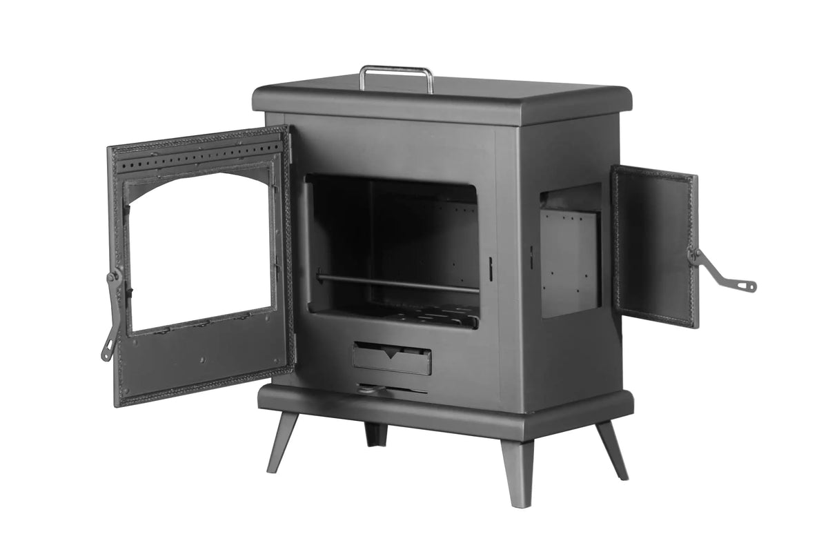 Poêle à bois C3 Titanium Plus - 11 kW - 320 m3 - A+