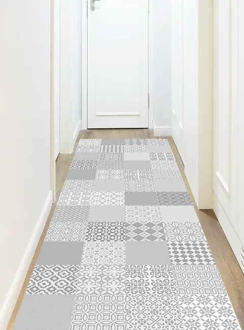 Tapis vinyle - Rossana gris