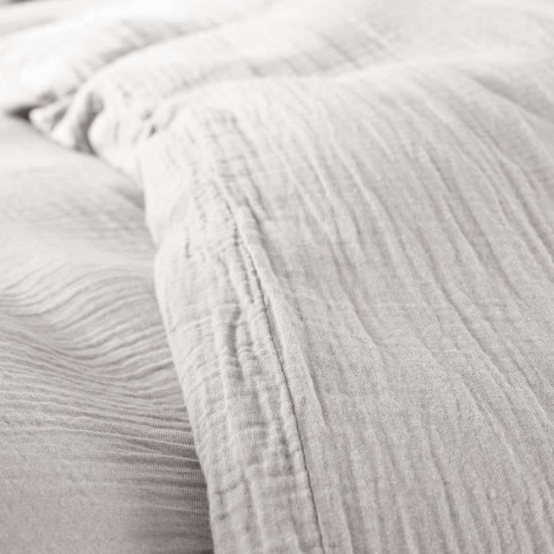 Pack 3 pièces Parure de Draps - Dh 90 Gaze de Coton Perle