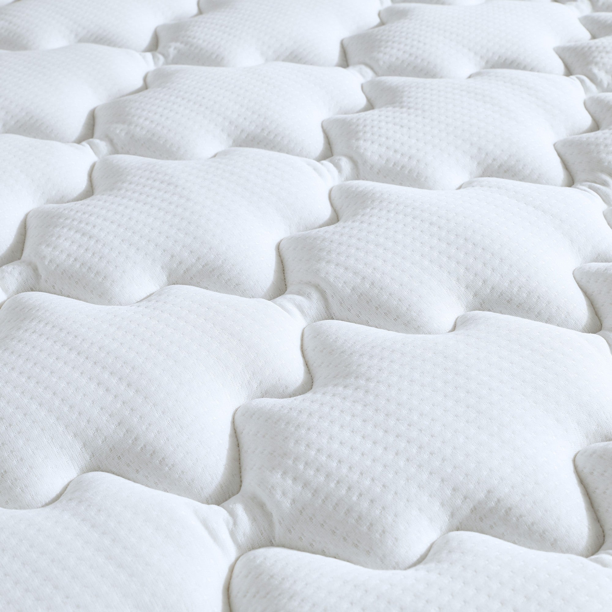 Pack literie complet ASTRE : matelas 21 cm , sommier, couette et oreillers, made in France