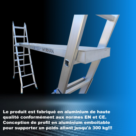Plateforme Extensible de Travail 240 cm
