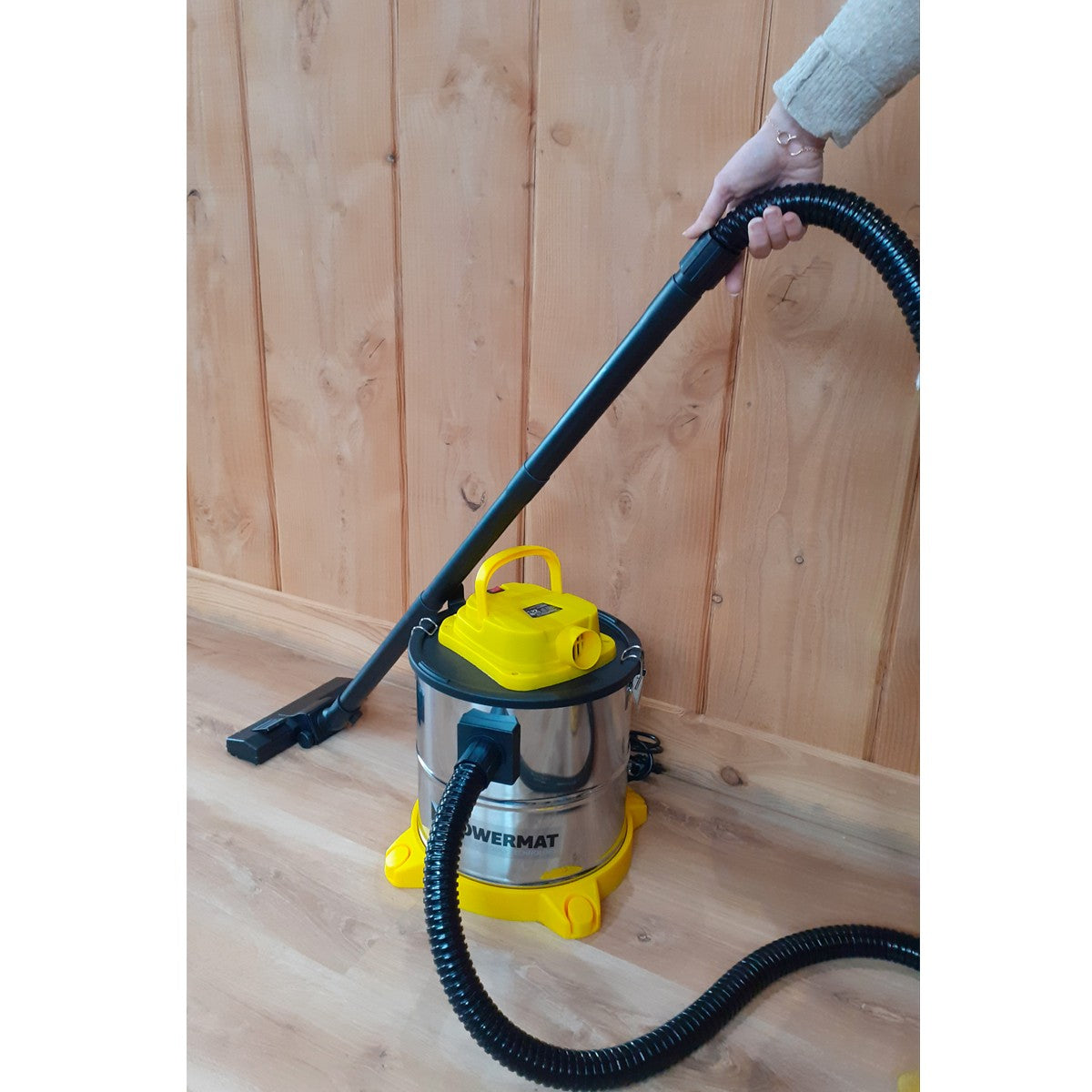 Aspirateur 2en1 industriel et vide cendre 2000W 20 L