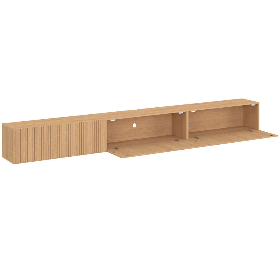 Meuble TV suspendu Albane 270cm
