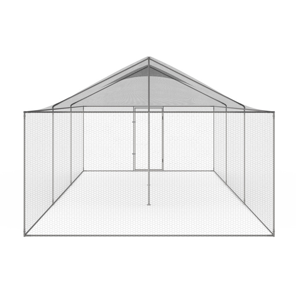 Volière grillagée 18m² - 6x3m