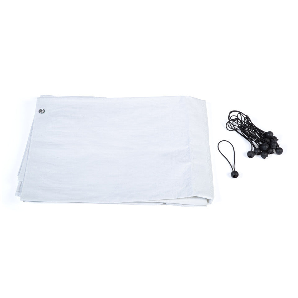 Enclos grillagé pour poules 24m² - 3x8m