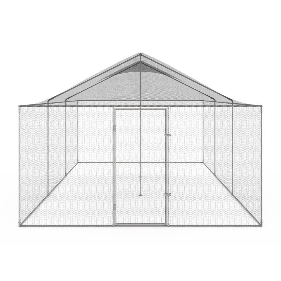 Volière grillagée 18m² - 6x3m