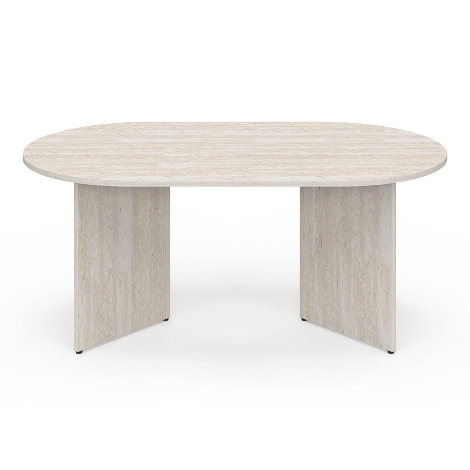 Table basse Gabin effet travertin L110cm